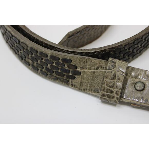 Calleen Cordero Belt Size 32 Gary Leather Mental Studded Handmade USA - Picture 9 of 11